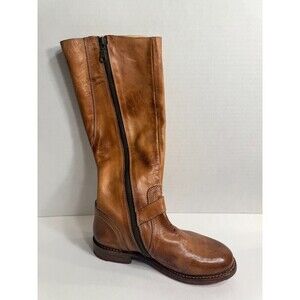 .7059 Bed Stu Glaye Wide Calf Tan Rustic-US-6.5 Womens
